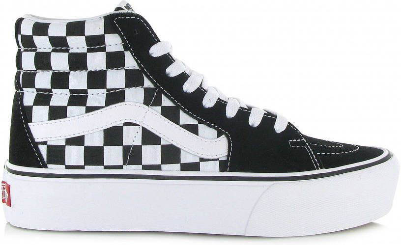 Vans Sneakers UA SK8 Hi Platform 2.0 Checkerboard Zwart online kopen