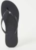 Havaianas Slim Crystal Sw II teenslippers met siersteen zwart online kopen