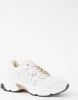 Nubikk Ross Trek White Leather Gold Lage sneakers online kopen