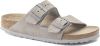 Birkenstock Arizona zachte voetbedden Suede lederen sandalen , Grijs, Heren online kopen