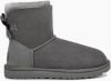 Ugg 'W Mini Bailey Bow II' suede snow boots , Grijs, Dames online kopen