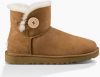 Ugg Mini Bailey Button II Laarzen voor Dames in Grey,| Shearling online kopen