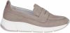 Gabor loafer 86.484.31 g leest silk suede , Beige, Dames online kopen