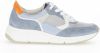 Gabor 86.475.36 Grey Blue Orange Lage sneakers online kopen