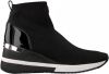 Michael Kors Skyler Stretch Knit Sock Sneakers , Zwart, Dames online kopen