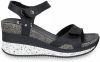 Panama Jack nica sport sandals , Zwart, Dames online kopen