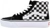 Vans Sneakers UA SK8 Hi Platform 2.0 Checkerboard Zwart online kopen