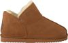 Warmbat Willow Kids Suede Cognac Pantoffel , Bruin, Heren online kopen