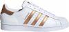 Adidas Iconische Superstar lederen sneakers , Wit, Dames online kopen