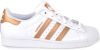 Adidas Iconische Superstar lederen sneakers , Wit, Dames online kopen