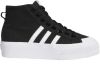 Adidas Originals Nizza Platform High sneakers zwart/wit online kopen