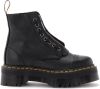 Dr Martens Anfibio Dr. Martens Sinclair in pelle nera martellata con maxi suola online kopen