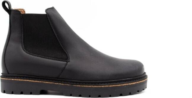 Birkenstock Stalon Nubuck Leather Boots , Zwart, Heren online kopen