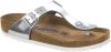 Birkenstock Zilver Gizeh Soft sandaal normaal , Grijs, Dames online kopen