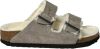 Birkenstock Arizona stone coin shearling veloursleder suede narrow online kopen