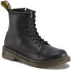 Dr Martens Dr. Martens 1460 Black Softy Kleuter/Tiener leren veterboots zwart online kopen