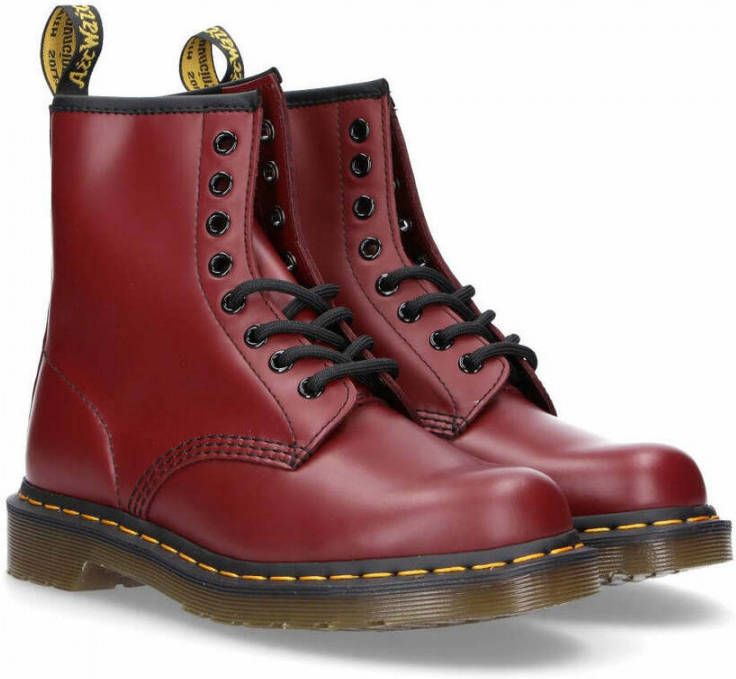 Dr Martens 1460 Smooth Leather Lace Up Boots Dr. Martens, Rood, Dames online kopen