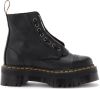 Dr Martens Anfibio Dr. Martens Sinclair in pelle nera martellata con maxi suola online kopen