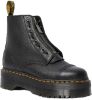 Dr Martens Anfibio Dr. Martens Sinclair in pelle nera martellata con maxi suola online kopen