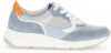 Gabor 86.475.36 Grey Blue Orange Lage sneakers online kopen