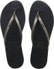 Havaianas You Shine teenslippers zwart/metallic online kopen