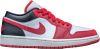 Jordan Air 1 Lage omgekeerde zwarte teen Nike, Rood, Dames online kopen