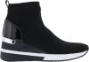 Michael Kors Skyler Stretch Knit Sock Sneakers , Zwart, Dames online kopen