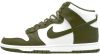 Nike Dunk high top sneakers Nike, Groen, Dames online kopen