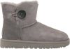 Ugg Mini Bailey Button II Laarzen voor Dames in Grey,| Shearling online kopen