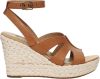 Ugg Careena Sandalen Bruin 1128251 careena clthr , Bruin, Dames online kopen