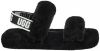 Ugg Oh Yeah Slide Dames Slippers en Sandalen Black Leer online kopen