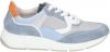 Gabor 86.475.36 Grey Blue Orange Lage sneakers online kopen