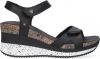 Panama Jack nica sport sandals , Zwart, Dames online kopen