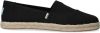 TOMS Espadrilles Women Espadrille Alpargata Rope Zwart online kopen