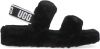 Ugg Oh Yeah Slide Dames Slippers en Sandalen Black Leer online kopen