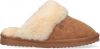 Warmbat Pantoffel Fls3210 25 Cognac Ladies Slipper Flurry Suede online kopen