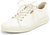 Ecco Soft 7 430003-01007 Wit Sneaker Veterschoen online kopen