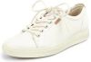 Ecco Soft 7 430003-01007 Wit Sneaker Veterschoen online kopen