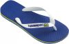 Havaianas Slippers Brasil Logo 4110850.2711.M19 Blauw / Wit maat 41/42 online kopen