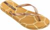 Ipanema I Love Safari teenslippers caramel/goud online kopen