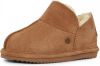 Warmbat Willow Kids Suede Cognac Pantoffel , Bruin, Heren online kopen