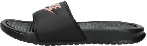Nike Benassi Dames Slippers en Sandalen Black Synthetisch online kopen