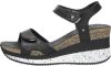 Panama Jack nica sport sandals , Zwart, Dames online kopen