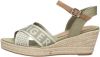 Tommy Hilfiger Sandalen Tommy Webbing Low Wedge Sandal online kopen