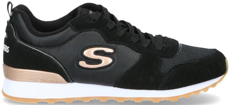 Skechers Sneakers met memory foam, zwart/roodgoudkleur online kopen