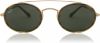 Ray-Ban Oval Double Bridge Polarized Sunglasses Ray Ban, Geel, Dames online kopen