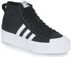 Adidas Originals Nizza Platform High sneakers zwart/wit online kopen