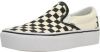 Vans sneakers UA Classic Slip On Platform V18Ebww 36 , Beige, Dames online kopen