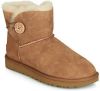 Ugg Mini Bailey Button II Laarzen voor Dames in Grey,| Shearling online kopen