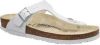 Birkenstock Gizeh norHeren vrouwelijke Birko Flor White , Wit, Dames online kopen